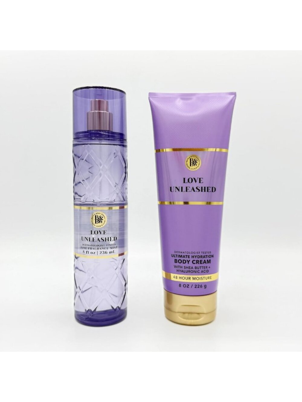 2-Piece Fragrance & Hydration Set | 8oz Mist & 8oz Body Cream for Soft Skin